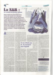 LA SAM : Un combat de justice sociale