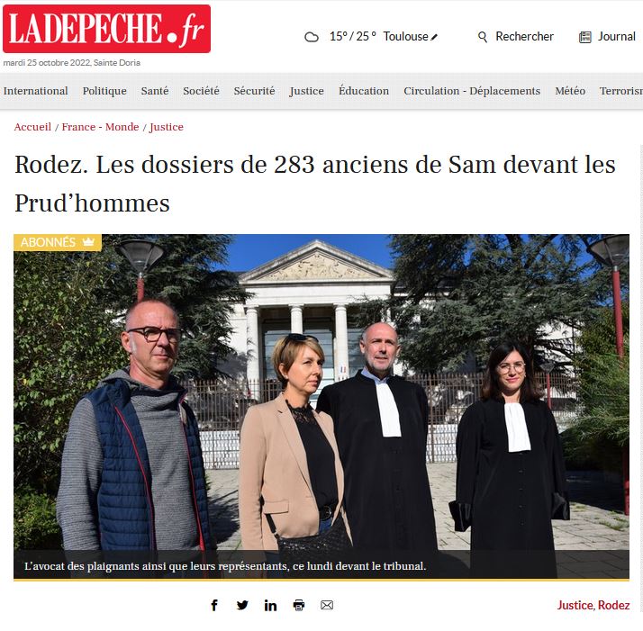 Rodez. Les dossiers de 283 anciens de Sam devant les Prud’hommes